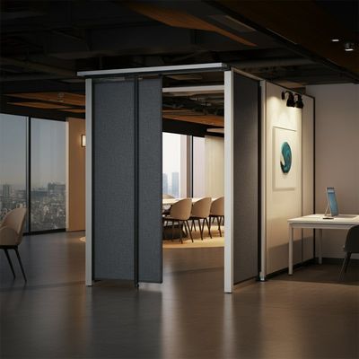 購入 オフィス / ミーティング スペース デュポント POM ロール付き 防音隔壁 online manufacture