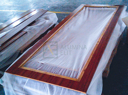 良い価格 防火・遮音可動間仕切り壁、6061-T6アルミニウム合金フレーム、厚さ105mm オンライン