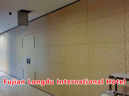 良い価格 Operable Partition Wall System with STC Rating 42-56dB and 6061-T6 Aluminum Frame Featuring 304 Stainless Steel Roller オンライン