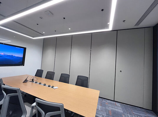 良い価格 Commercial-Grade Movable Partition Wall with Galvanized Square Tube Keel Fold-Away and Suspending Design オンライン