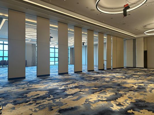 ホテル アコースティック 隔壁 木製 吊り 折り畳み 移動 壁