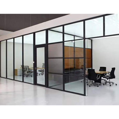 良い価格 Demountable Office Glass Partition Wall with 30-42dB Sound Insulation and 108mm/90mm Thickness オンライン