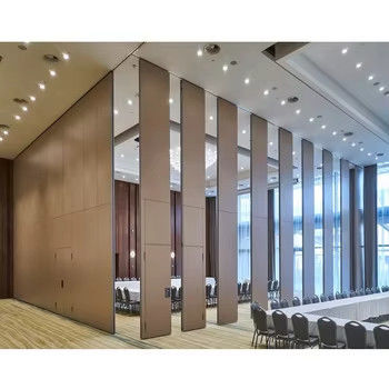 コンベンションセンター 操作可能な隔壁 移動可能な隔音 柔らかい布の仕上げ