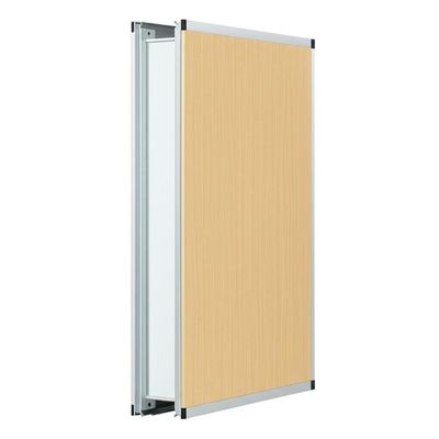 良い価格 Fireproofing Acoustic Partition Wall with 6061-T6 Aluminum Alloy Frame and High Pressure Laminate Board オンライン