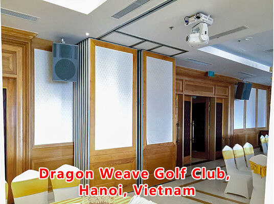 良い価格 Sliding Movable Partition Wall with Dupont POM Roller Magnetic Seal and Jack Lifting Mechanism オンライン